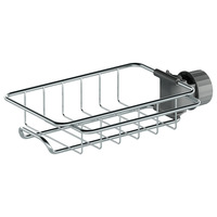 Support de rangement pour robinet de cuisine, panier de rangement pour éponge et torchon, égouttoir pour évier