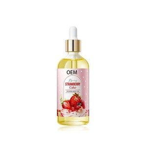 Aceite Corporal OEM con Aroma a Pastel de Fresa, 30 ml, Esencia Nutritiva e Hidratante - Product Image 1