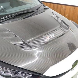 Capot de moteur en fibre de carbone style VRS pour Toyota <span class=keywords><strong>GR</strong></span> pour Yaris Mxpa12 Gxpa16 2020-2023 Capot avant Capot Vent Bodykit État neuf - Product Image 6