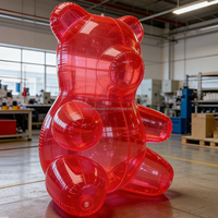 Mascotte gonflable géante personnalisée en PVC, ours sexy, pour exposition
