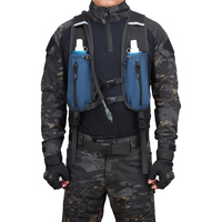 Gilet d'hydratation 3L tendance pour la randonnée, la course à pied et le cyclisme - Sac à dos isolé avec doublure en PVC et poche à eau en TPU