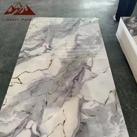 Panel de Pared de PVC Ignífugo Wayon, Alternativa de Piedra Natural de Grado Comercial, Resistente a los Rayos UV