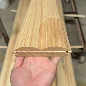 Bande décorative en <span class=keywords><strong>bois</strong></span> massif, vente en gros usine, pour décoration intérieure : plinthes, encadrements de portes, corniches de plafond et moulures en plâtre - Product Image 4