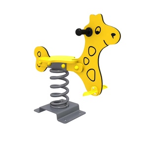 Chất Lượng Cao Động Vật Ngoài Trời Nhựa Rocking Ngựa/Mùa Xuân Rider Đồ Chơi Cho Trẻ Em - Product Image 1