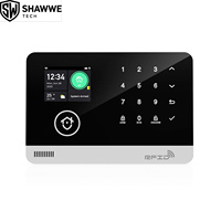 Système d'alarme de sécurité domestique intelligent ODM en promotion, contrôlé par smartphone, en ABS, portable, WIFI GSM 4G sans fil, détecteur de mouvement, résistant à l'eau