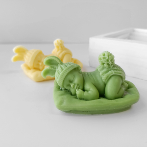Ornements de maison sommeil <span class=keywords><strong>ange</strong></span> parfumé silicone bougie <span class=keywords><strong>moule</strong></span> mignon enfants <span class=keywords><strong>ange</strong></span> plâtre goutte à goutte silicone <span class=keywords><strong>moule</strong></span> - Product Image 5