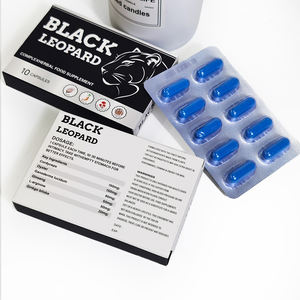 Capsules de fibres alimentaires emballées personnalisées avec extrait de maca à haute concentration pour la santé intime 10 pilules par boîte - Product Image 6