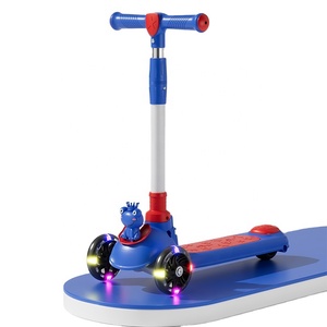 Patinete Plegable para Niños, <span class=keywords><strong>Coche</strong></span> Montable Plegable para Bebés, Apto para Niños y Niñas de 1 a 8 Años, Puede Usarse para Conducir - Product Image 1
