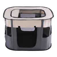 Cage pour chat moderne de haute qualité, pliable, respirante, tente pour animaux de compagnie, légère, portable, pour l'intérieur et l'extérieur, tente de jeu pour chat et chien