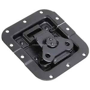 Padlockable Feature Black Butterfly Latches For Case Box Flight Case Buckle Latch Box Lock Road Rack Case Hardware