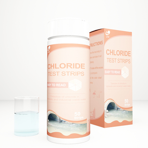 Kit de test rapide pour <span class=keywords><strong>piscine</strong></span> et spa à eau salée, <span class=keywords><strong>bandelettes</strong></span> de test en plastique pour le chlorure de sodium - Product Image 4
