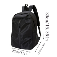 Sac à dos pour ordinateur portable imperméable en gros avec dossier ergonomique et bretelles courbées – Idéal pour les trajets quotidiens