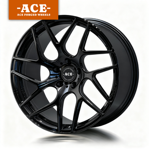 Rines Monoblock Negros para Automóvil de Pasajeros Porsche, 19 20 21 22 Pulgadas, Cromados en Oro, 5x112 5x120, para 911 718 Cayenne Panamera - Product Image 6