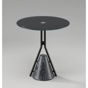 โต๊ะกาแฟโลหะทรงกลมหรูหราทันสมัยเฟอร์นิเจอร์ห้องนั่งเล่นคุณภาพสูงสำหรับใช้ในบ้าน - Product Image 2