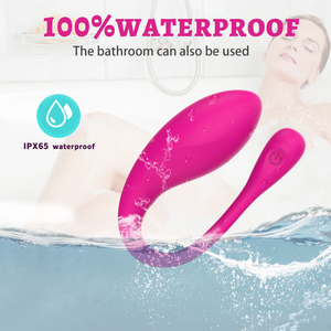 Ylove Nouveauté Oeuf vibrant en silicone liquide doux avec 10 modes de vibration puissants pour stimuler le plaisir sexuel féminin - Product Image 4
