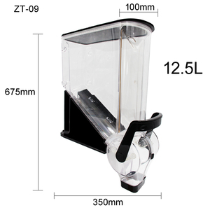 Hiển thị thương mại trọng lực kẹo Thùng Ngũ Cốc Hạt khô lưu trữ Dispenser cho siêu thị hiển thị - Product Image 4