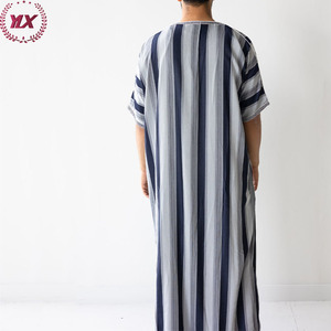<span class=keywords><strong>2023</strong></span> haute qualité marocain saoudien Ikaf saoudien caftan Jilbab musulman vêtements demi manches arabe Thobes pour hommes - Product Image 3