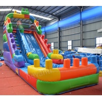 Toboggan aquatique gonflable géant pour enfants, certifié CE, capacité de 500 kg, 5 à 10 passagers, installation facile