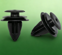 Clips de fixation intérieurs et extérieurs pour voitures, rivets à pression en plastique pour panneaux de porte, ailes, pare-chocs, garde-boue de coffre, personnalisables
