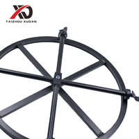 Base de chaise de bureau pivotante XUDAN moderne à rotation 360 degrés, plaque inférieure ronde pour fauteuil inclinable, charnière en métal, fer, acier 10MM, durable