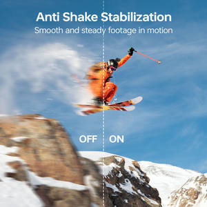 야외 2K 4K 60fps 2.35 + 1.4 듀얼 스크린 WIFI 52MP 스포츠 캠 마이크로 12M 바디 방수 액션 카메라 - Product Image 2