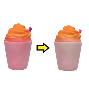 Gobelet à paille thermosensible à changement de couleur à récupération lente, nouveau modèle souple pour boissons glacées - Product Image 4