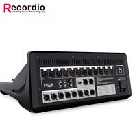 GAX-TQ18 Console de Mixage Professionnelle Écran Tactile HD WiFi Sans Fil Réglage à Distance Table de Mixage Numérique Mixeur Audio USB