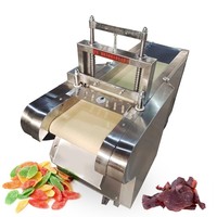Commerciële machine voor het snijden van gedroogd fruit, apparatuur voor het snijden van kleverig fruit, machine voor het snijden van gedroogde abrikozen, mango's, dadels en kiwi's