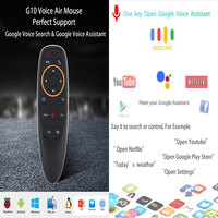 جهاز استقبال تلفزيوني ذكي يعمل بنظام أندرويد، عصا فاير تي في، جهاز عرض G10 G10s Pro مع التحكم الصوتي، جهاز تحكم عن بعد لاسلكي 2.4 جيجا هرتز بتقنية البلوتوث
