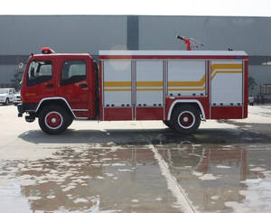 Popolare colore rosso 5000L antincendio motore <span class=keywords><strong>camion</strong></span> dei <span class=keywords><strong>pompieri</strong></span> per la vendita - Product Image 2