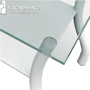 Hiện đại thời trang phổ biến Tempered Glass của hình chữ nhật hàng đầu trang trí bàn ăn
