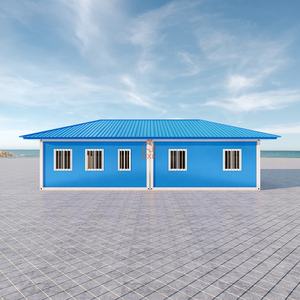 Fournisseurs DXH Chine – Bâtiment préfabriqué en panneaux sandwich de 20 et 40 pieds, conteneur plat préfabriqué, espace de travail, bureau, salle de réunion - Product Image 2