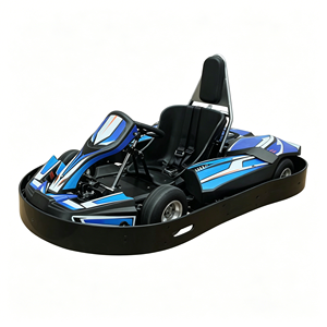 Kart <span class=keywords><strong>électrique</strong></span> de qualité supérieure pour enfants avec design anti-collision, kart pour adultes pour le plaisir familial en plein air entre parents et enfants - Product Image 2