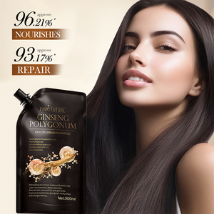 Suero de Tratamiento Capilar con Ginseng y Raíz de Aconita, Limpieza del Cuero Cabelludo, Nutrición, Control de Grasa, Esencia para el Cuidado del Cabello Negro - Product Image 3