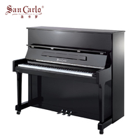 Piano droit San Carlo authentique UP120EH, pour usage domestique, étudiants et examens et performances pour adultes