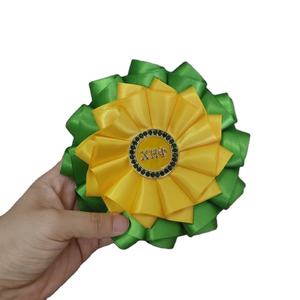 Corsé de doble capa de cinta de satén Chi <span class=keywords><strong>Eta</strong></span> Phi de 5,7 pulgadas personalizado - Product Image 1