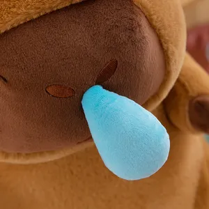 Snorting Capybara Plush Toy Children's Birthday Gift Can Be Smoked Snot Plush Doll
