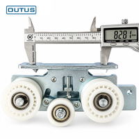 Kit de pièces de roue en nylon pour mécanisme de porte coulissante automatique OUTUS Es200