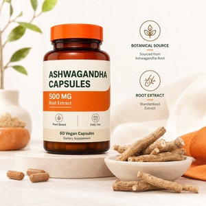Capsules d'Ashwagandha KSM-66 Biologique de Haute Qualité 500mg, 60 Comprimés, Soutien Immunitaire, Gestion de l'Énergie, Soutien du Sommeil, Femmes Enceintes - Product Image 3