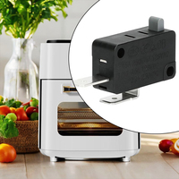 Micro-interrupteur KW3 pour friteuse à air, 3 broches, plastique, 250V 0.1A, IP53, certifié CE, mini électronique