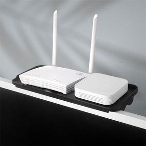 Étagère supérieure réglable pour moniteur, support <span class=keywords><strong>de</strong></span> <span class=keywords><strong>rangement</strong></span> supérieur TV, étagère pour écran d'ordinateur pour téléphone portable, boîtes multimédias, console <span class=keywords><strong>de</strong></span> jeu et routeur - Product Image 6