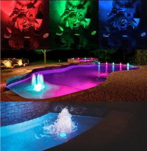 Lampe solaire sous-marine décorative <span class=keywords><strong>pour</strong></span> jardin et cour, projecteur de pelouse solaire RGB étanche IP68, lampe solaire subaquatique <span class=keywords><strong>pour</strong></span> <span class=keywords><strong>piscine</strong></span> - Product Image 2