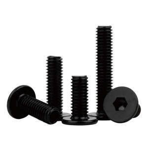 Tornillo de máquina de cabeza plana delgada hexagonal Tornillo cruzado Phillips para máquina M1 M1.2 M1.4 M1.6 M2 M2.5 M3 M4 M5 M6 M8 - Product Image 2