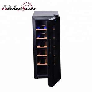 12 botellas de lujo serie hogar Mini enfriador de vino uso doméstico electrónico OEM estrecho Mini bodegas refrigerador - Product Image 5