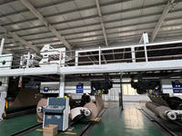 Ligne de production de boîtes en carton ondulé 3 plis, 5 plis, 7 plis, machine à onduler automatique