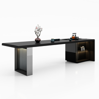 Table de bureau série Xidun 2800x800x750 XIDUN-91, mobilier de bureau moderne, OEM/ODM, dimensions, couleur et logo personnalisables