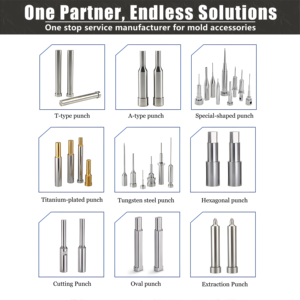 Poinçons en carbure multi-étages, poinçons YG8 rectifiés avec précision, poinçons étagés résistants à l'usure pour matrices de frappe progressives à grande vitesse - Product Image 2