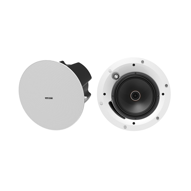 DEKEN FIT C6 High Quality 6.5 Inch 100V PA Speaker Indoor Coaxial Tweeter Ceiling Mounted Speaker for Waiting Hall Speakers
