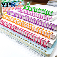 Clip de reliure en plastique PET à boucle simple 10-22MM pour reliure manuelle de cahiers