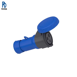 ขั้วต่อไฟฟ้าอุตสาหกรรม Pkf32m723 32a, 250v, Ip67, สีเทา, 2p Pe, ติดผนัง, รุ่น Mureva - Product Image 1